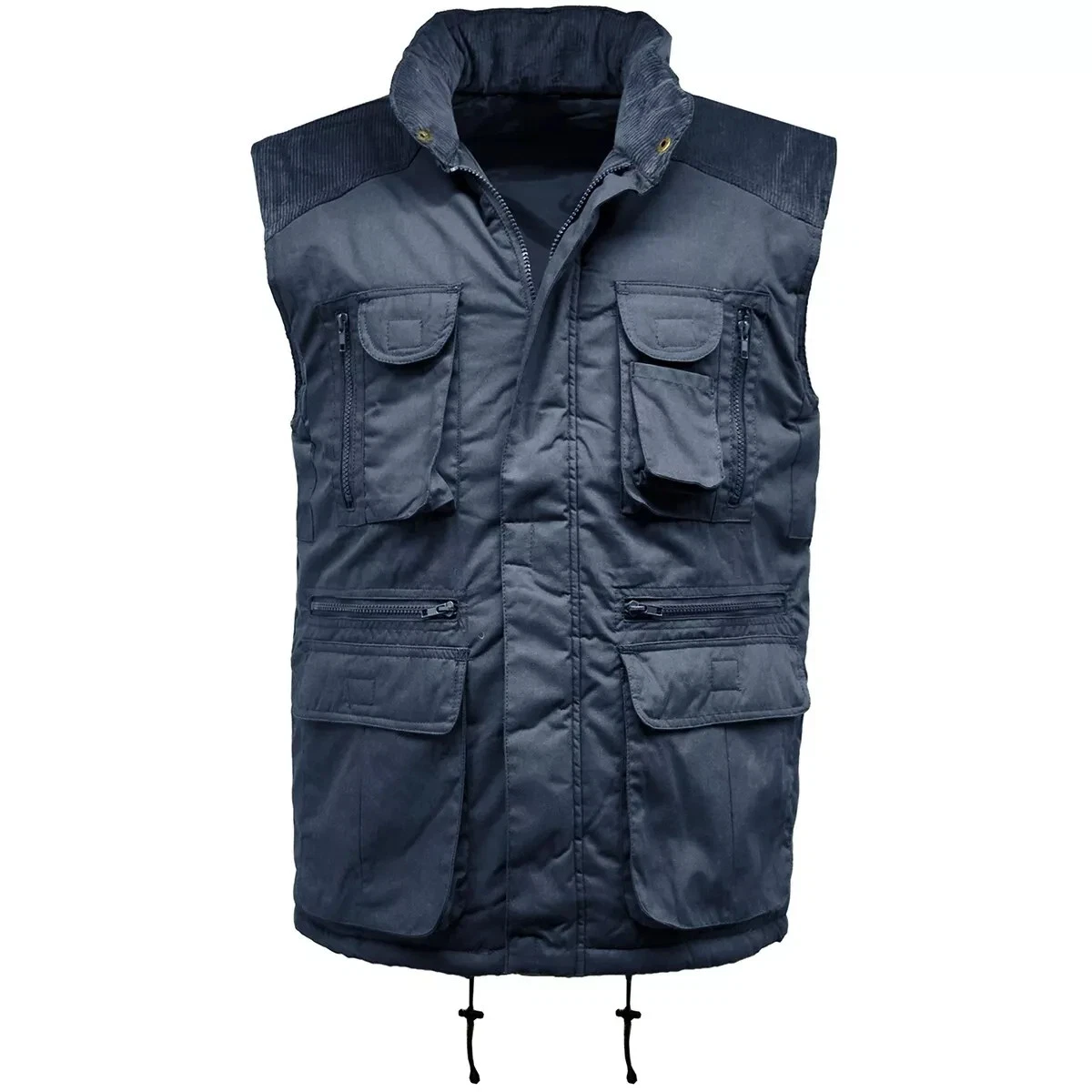 Custom Printed Multi Pocket Lined Padded Gilet | Quilted Bodywarmer – photo 5