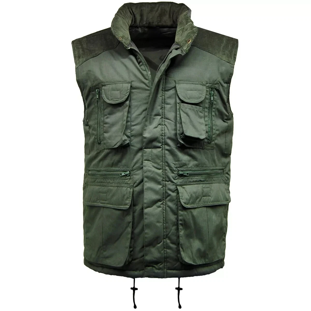 Custom Printed Multi Pocket Lined Padded Gilet | Quilted Bodywarmer – photo 3