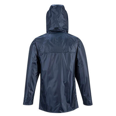 Custom Printed Classic Rain Jacket Navy – photo 2
