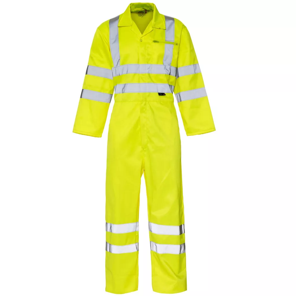 Hi Vis Yellow Coverall