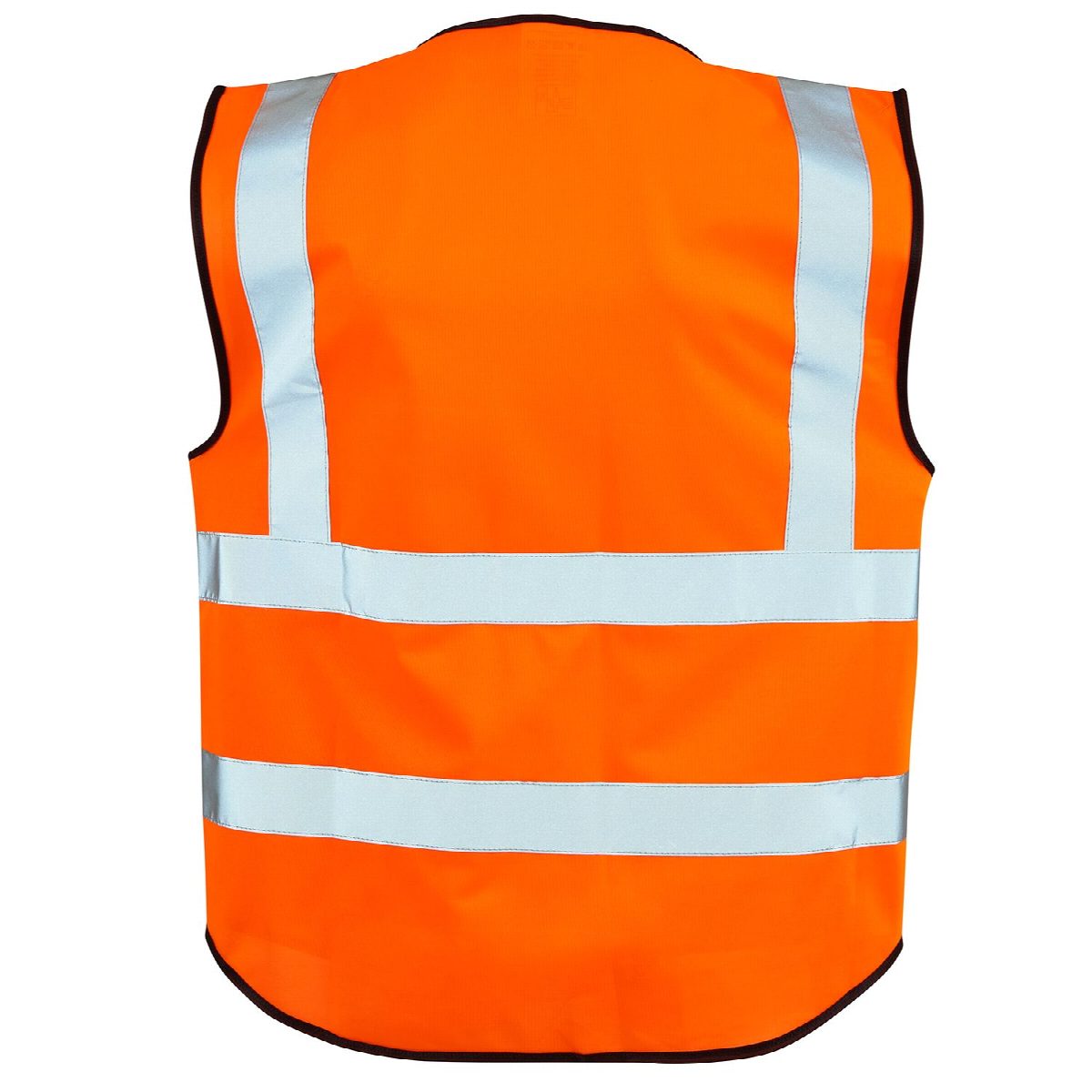 Custom Printed Hi-Vis Orange Executive Vest – photo 2