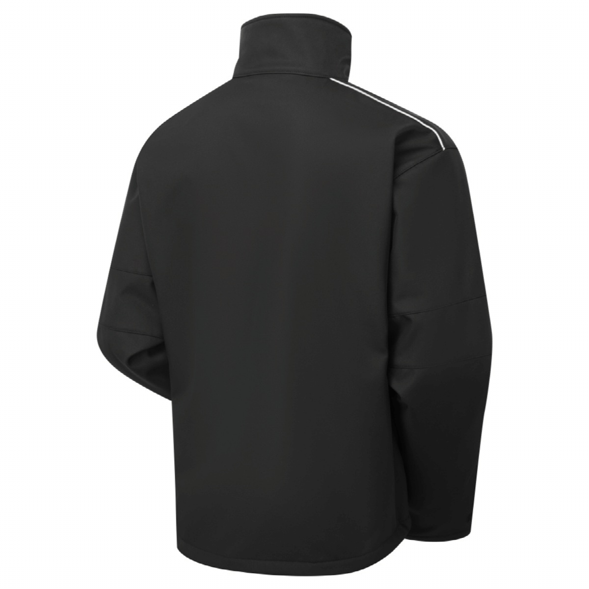 Custom Printed System Eco 3 Layer Black/Grey Softshell Jacket – photo 2