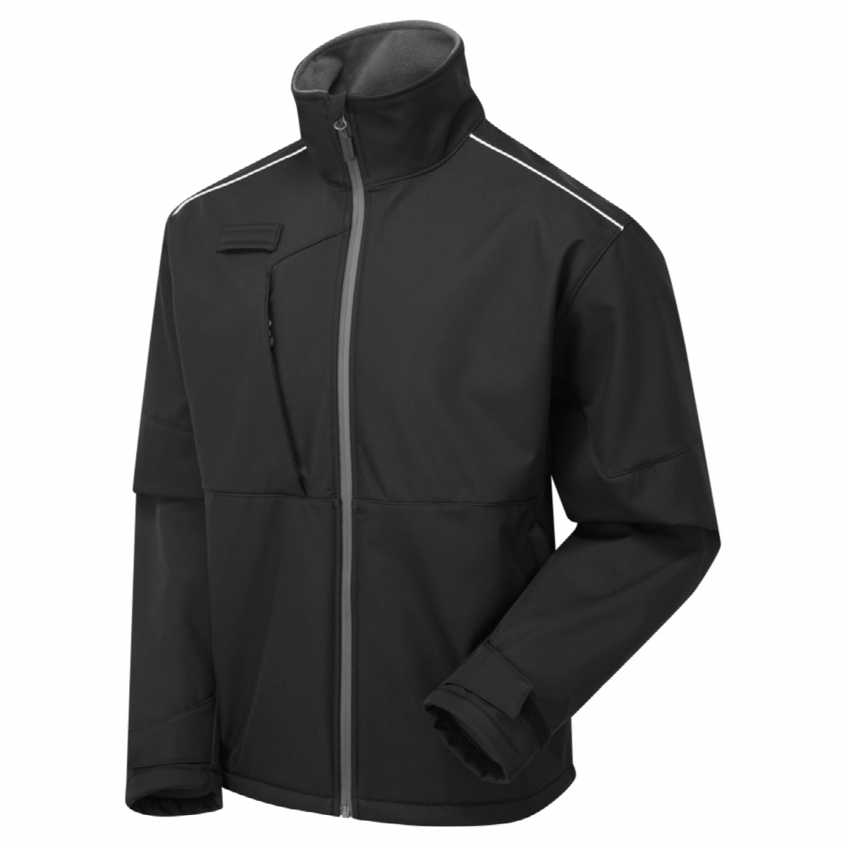 System Eco 3 Layer Black/Grey Softshell Jacket – Men’s