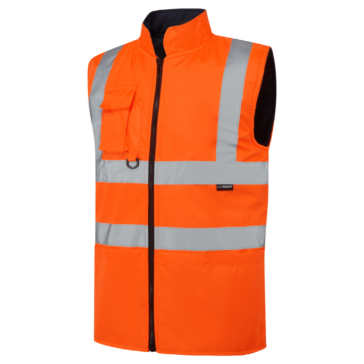 Hi Vis Orange Reversible Bodywarmer