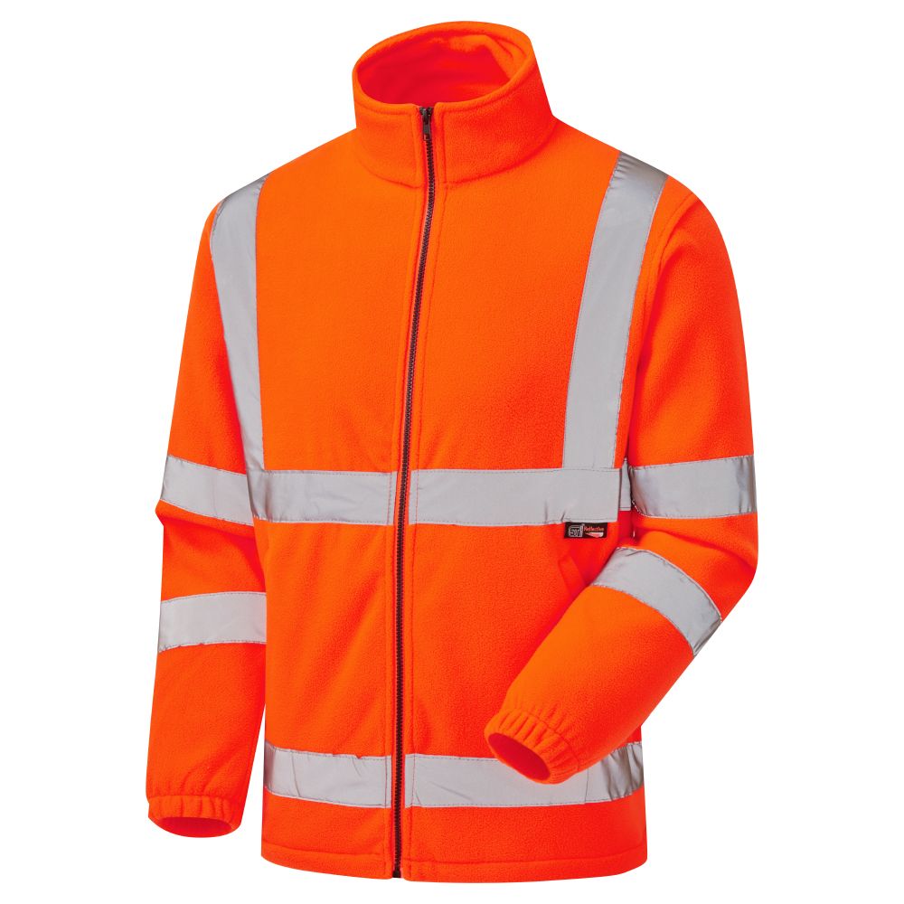 Hi Vis Orange Fleece Jacket