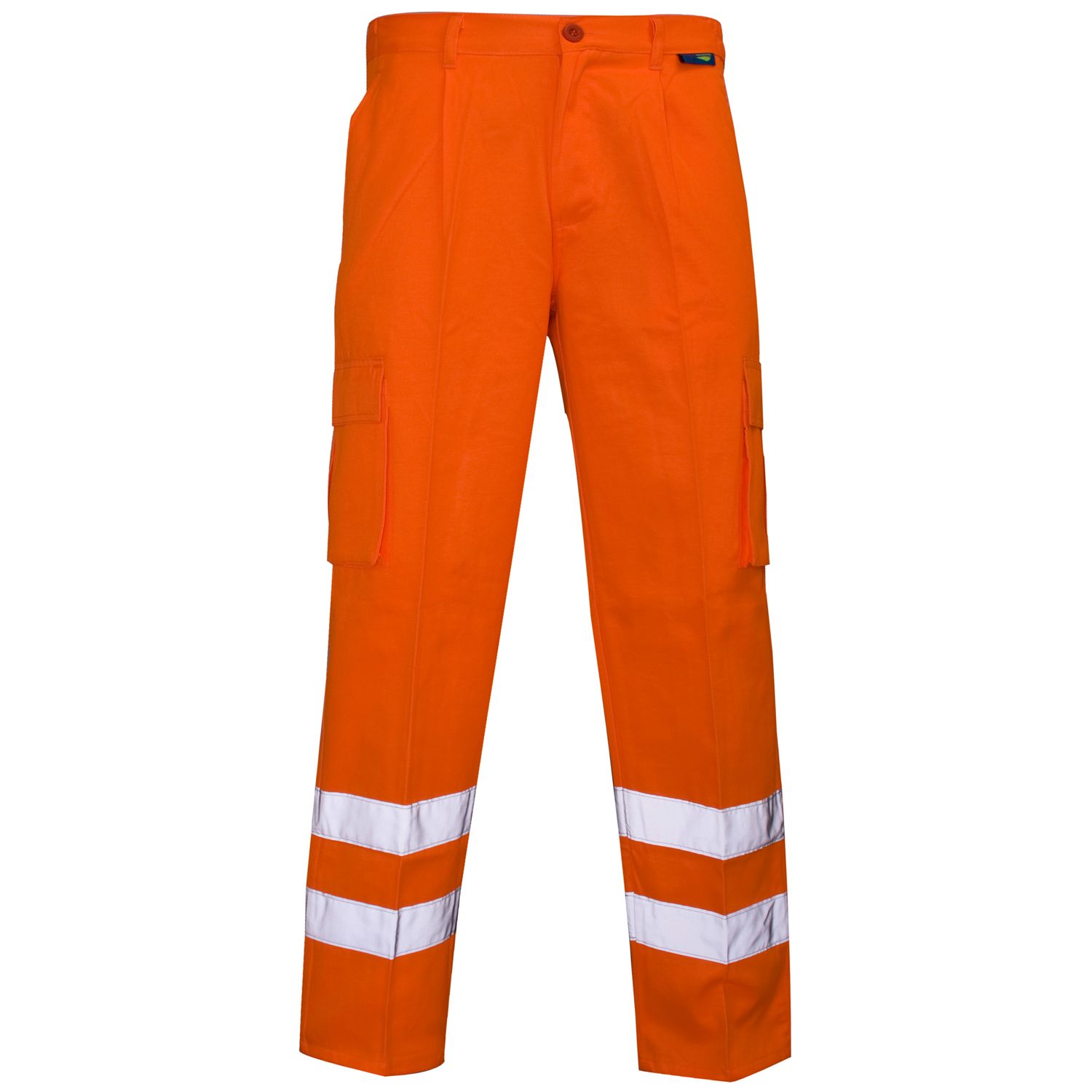 Hi Vis Orange Combat Trousers