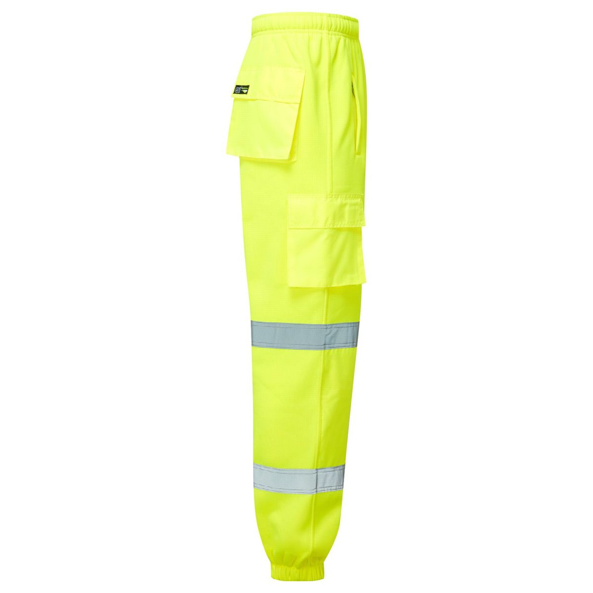 Custom Printed Eco Hi-Vis Yellow Joggers – photo 4