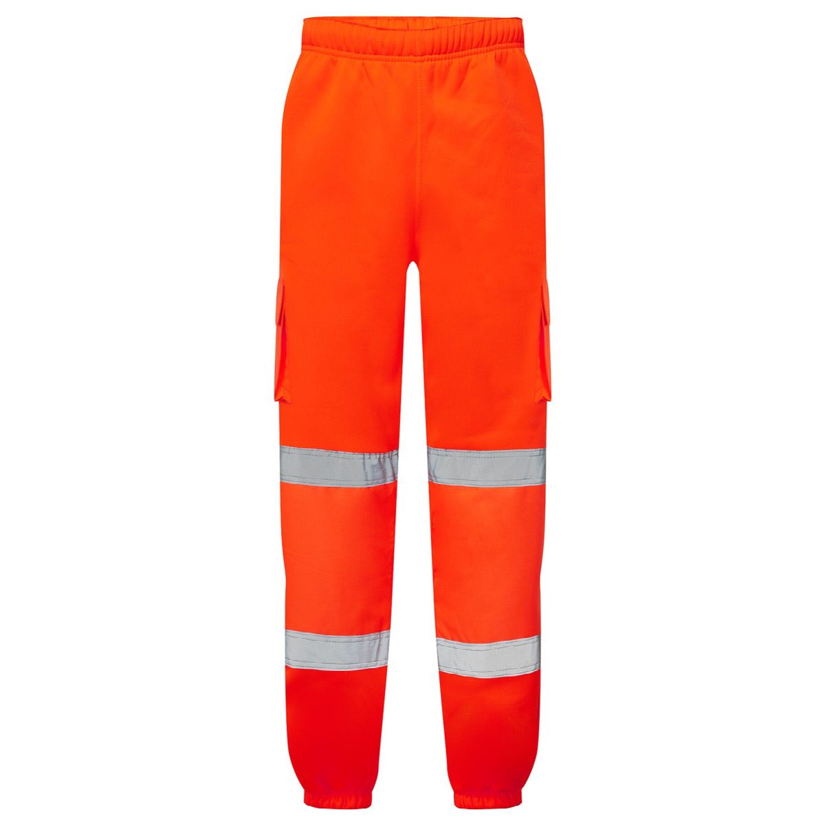 Custom Printed Eco Hi-Vis Orange Joggers – photo 2