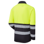 Custom Printed Hi-Vis Eco CoolAir Long Sleeve Polo – photo 2