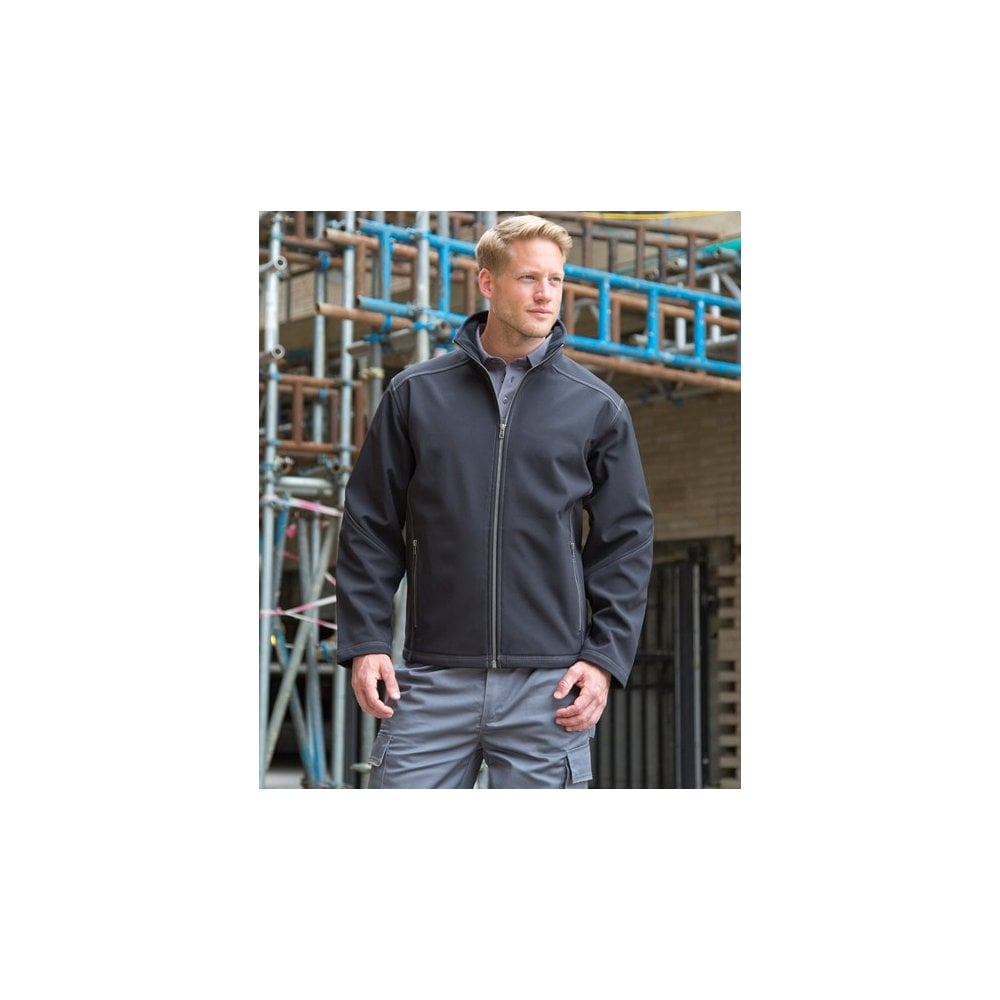 Result Work-Guard Treble Stitch Softshell