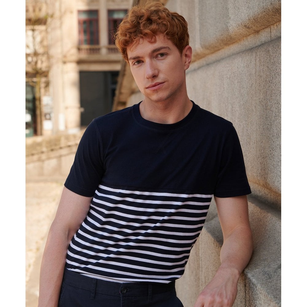 Front Row Short-Sleeved Breton T