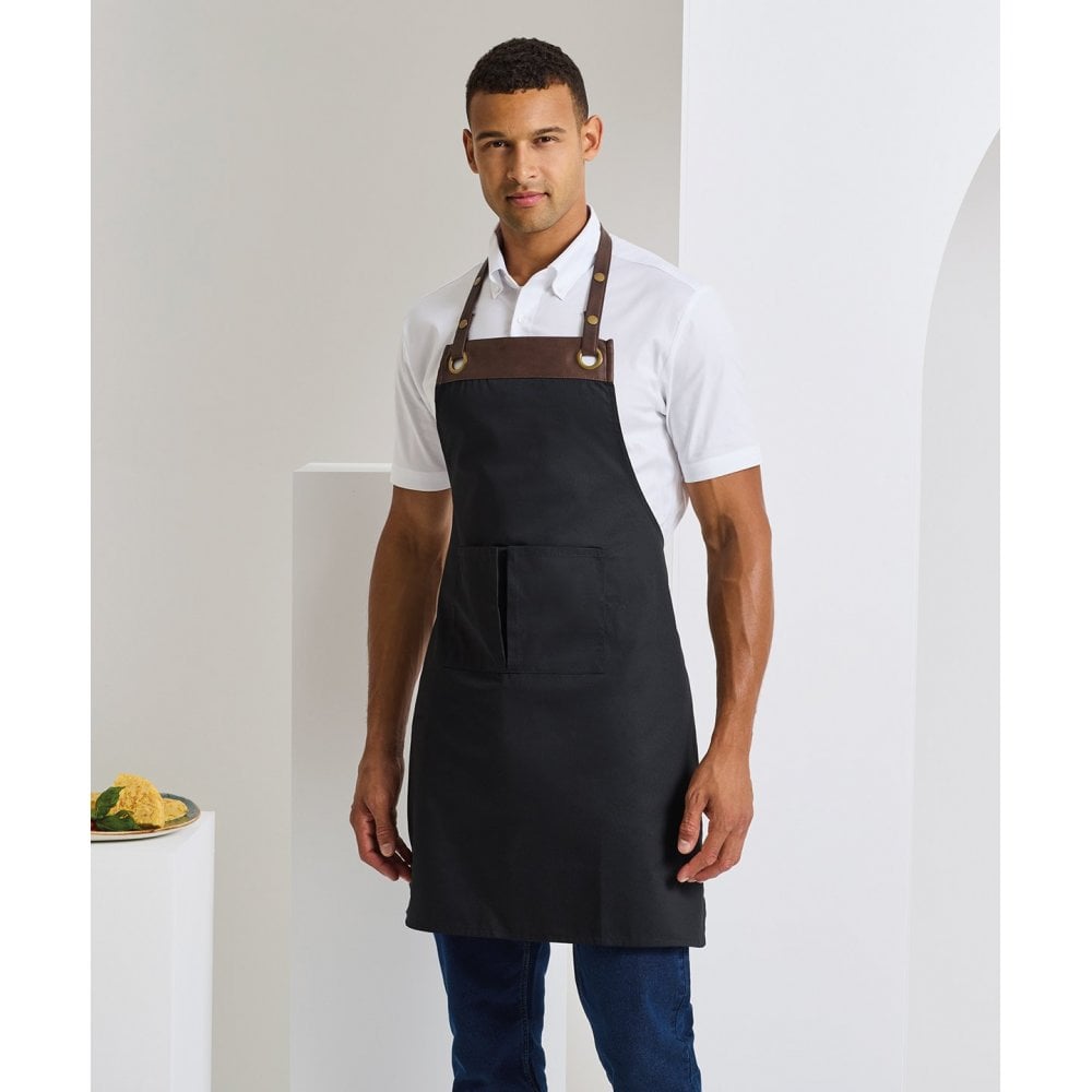 Premier Espresso Bib Apron