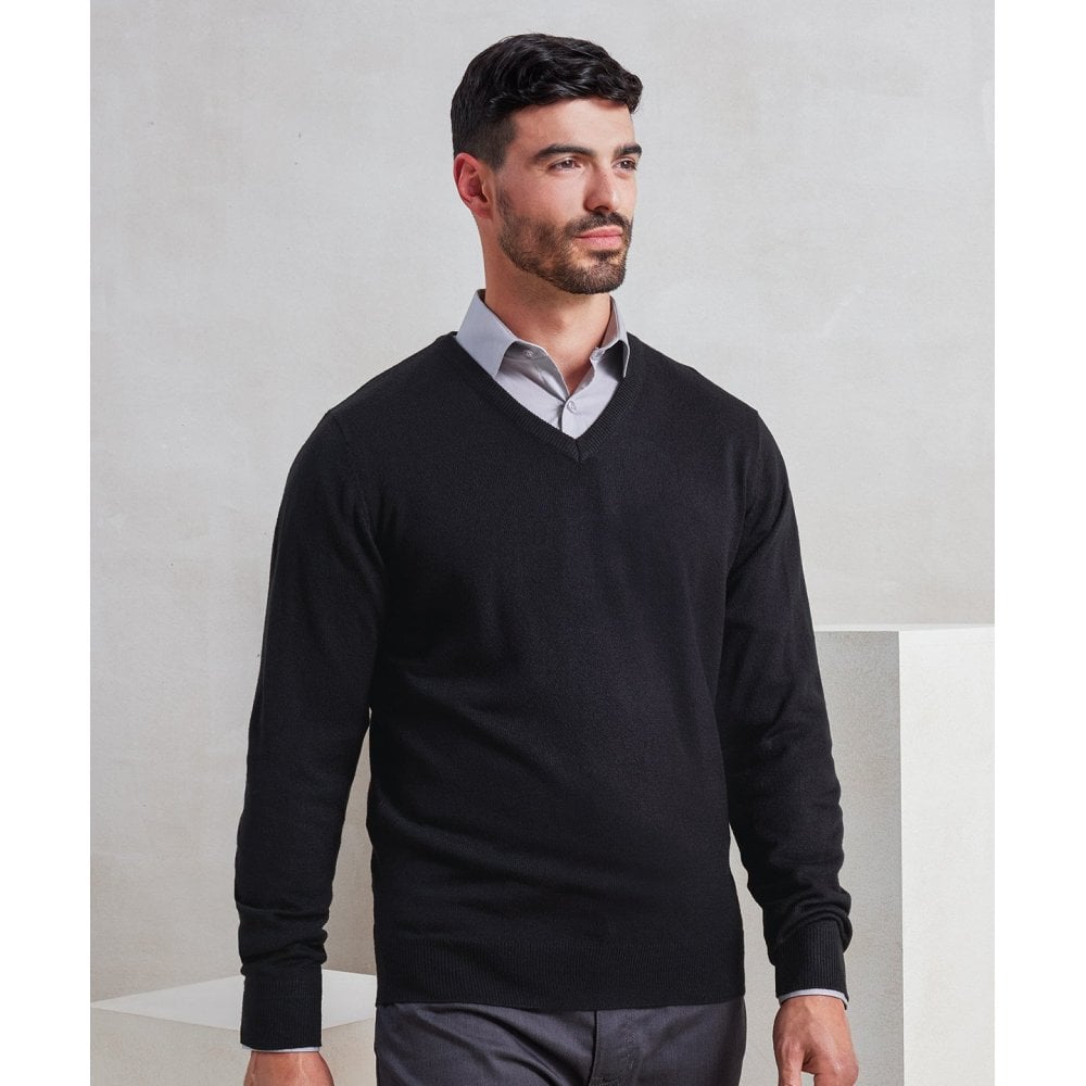 Premier 'Essential' Acrylic V-neck Sweater