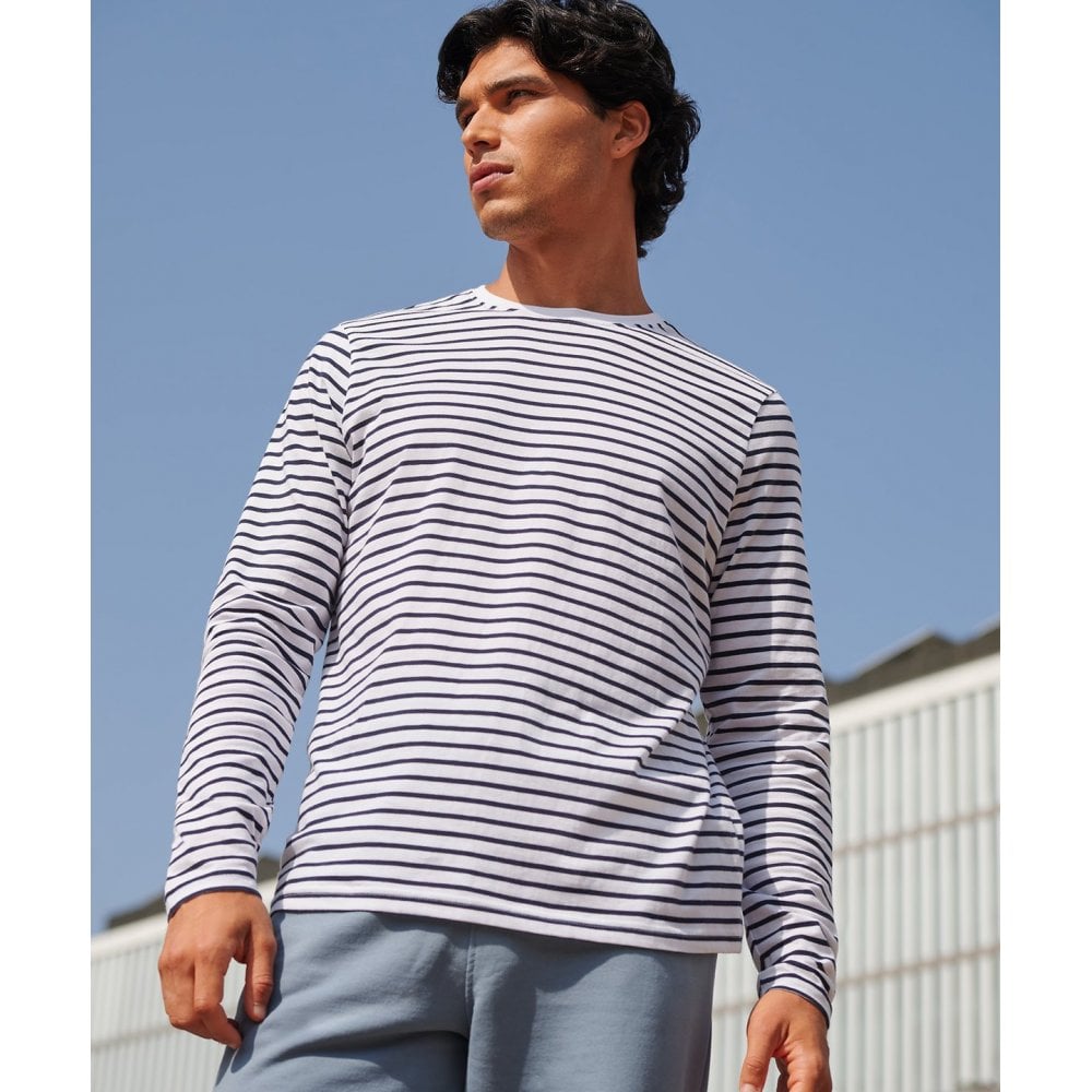 SF Clothing Unisex Long-Sleeved Striped T