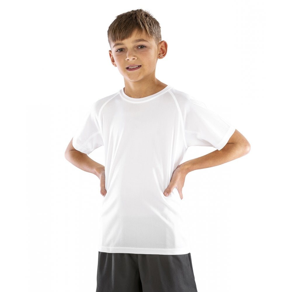 Spiro Junior Performance Aircool Tee