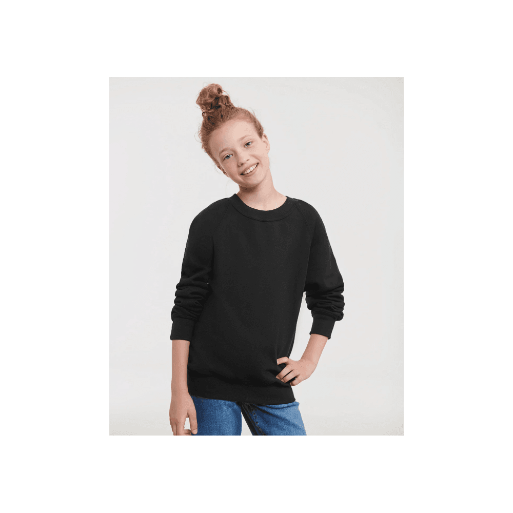 Russell Athletic Russell Europe Kids Raglan Sleeve Sweatshirt