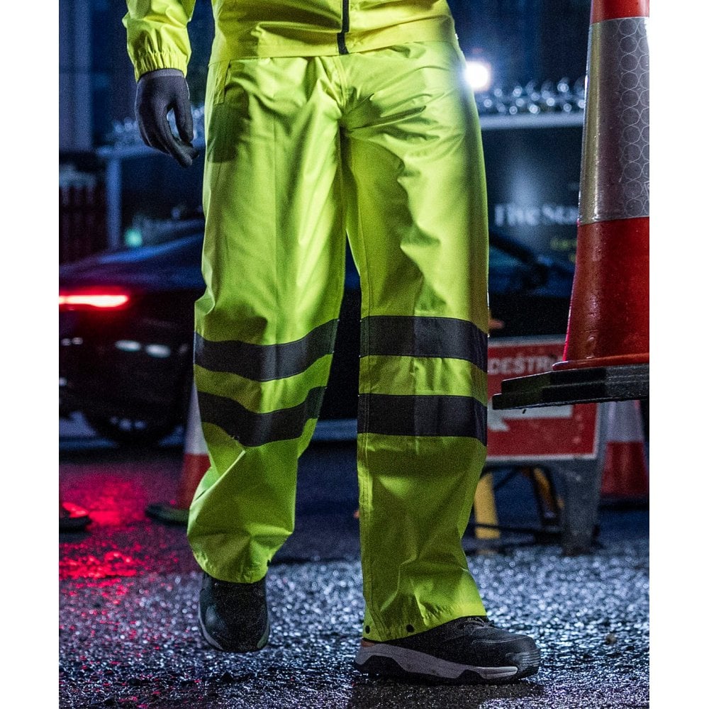 Regatta High Visibility Regatta Hi-vis Pro Pack-away Trousers