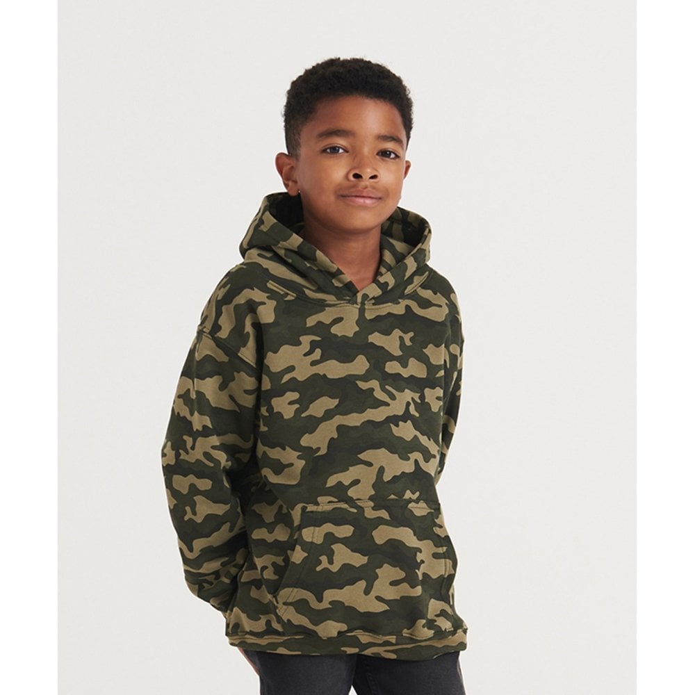 AWDis Just Hoods AWDis Kids Camo Hoodie