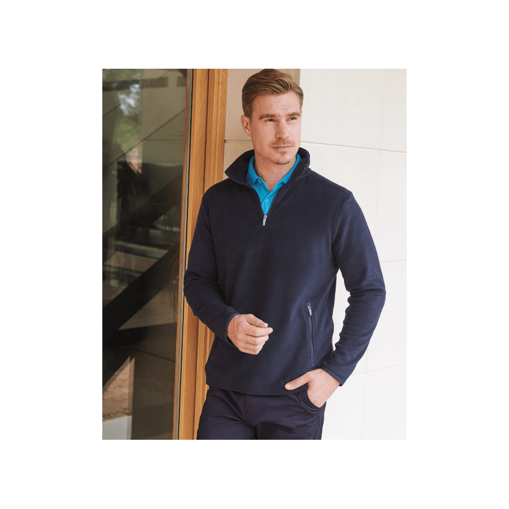 Henbury ¼ Zip Microfleece Jacket
