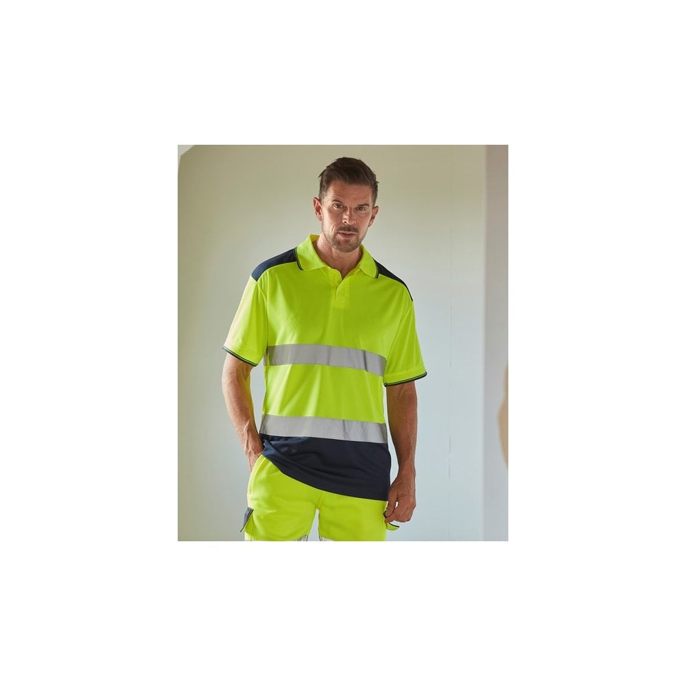 Yoko Hi-vis Two-Tone Polo Shirt (HVJ220)