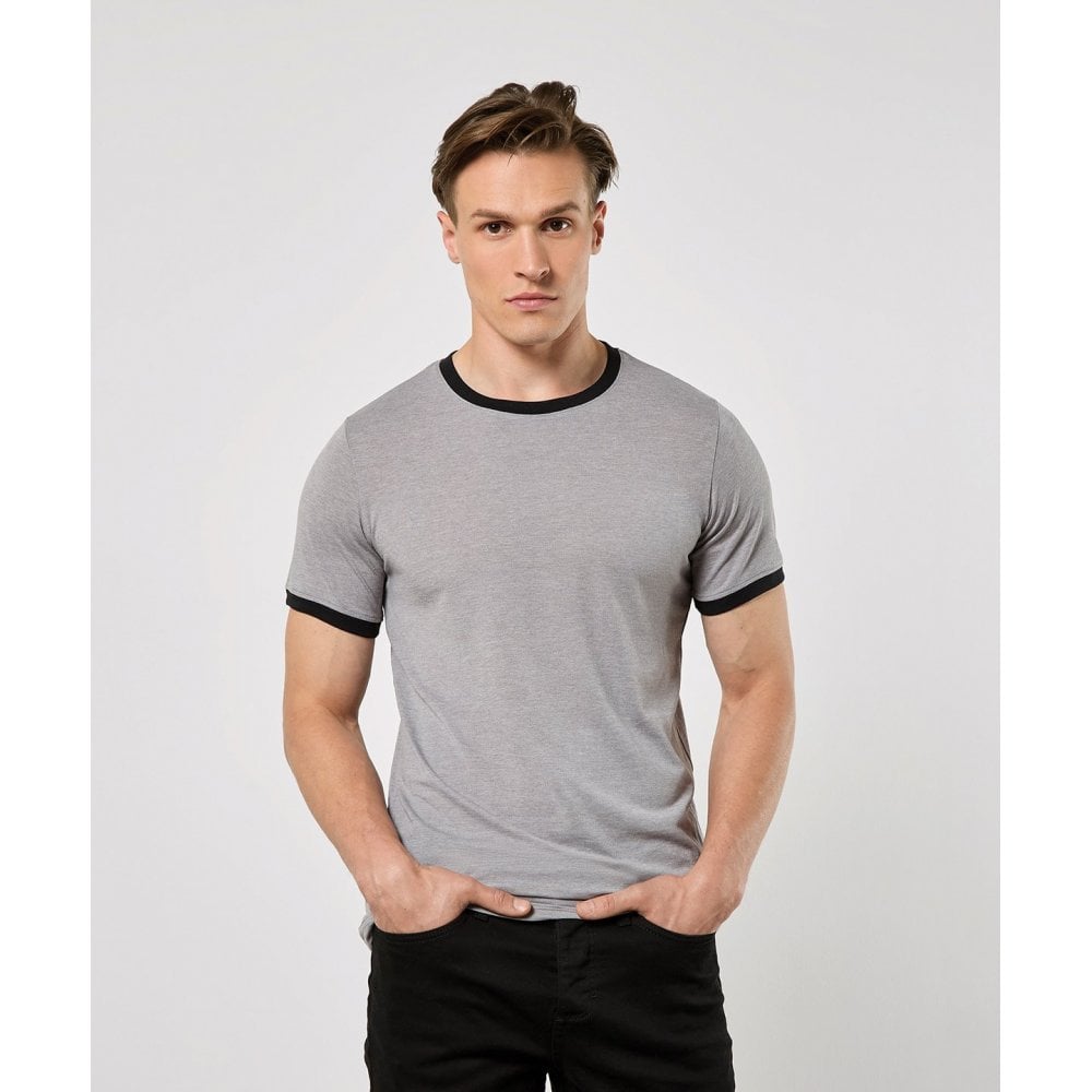 Kustom Kit Fashion Fit Ringer Tee