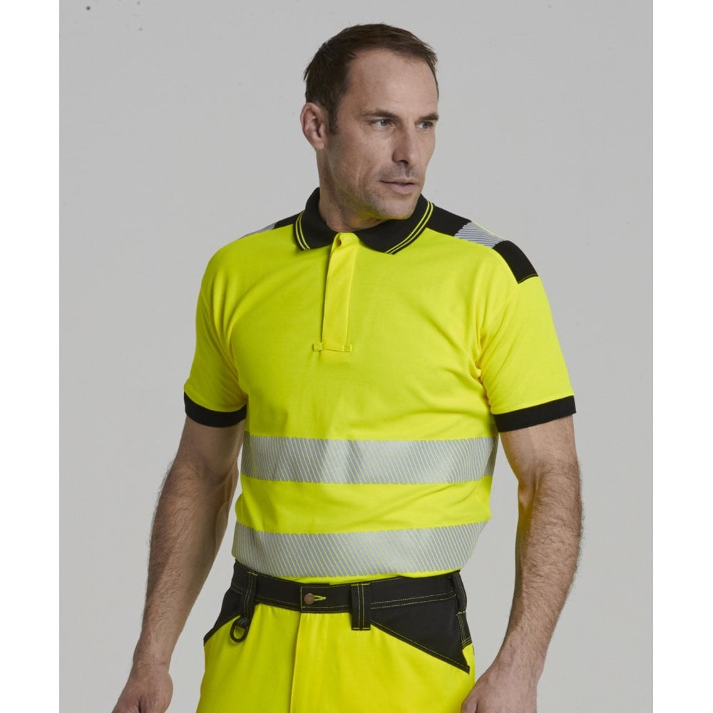 Portwest PW3 Hi-vis Polo Shirt (T180)
