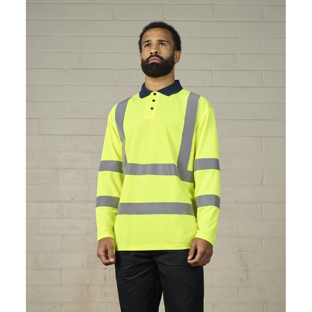 Pro RTX High Visibility Long Sleeve Polo