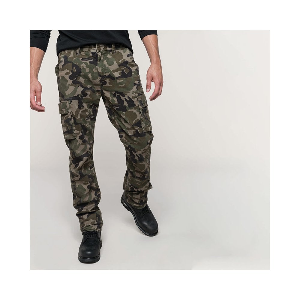 Kariban Men's Multipocket Trousers