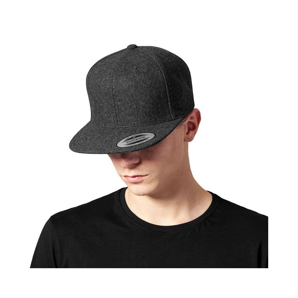 Flexfit By Yupoong Flexfit Melton Wool Snapback (6689M)