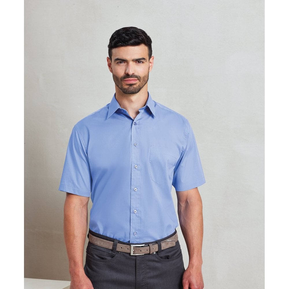 Premier Short Sleeve Poplin Shirt