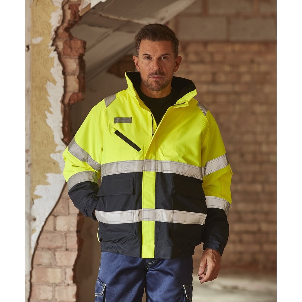 Yoko Hi-vis Fontaine Flight Jacket (HVP209)