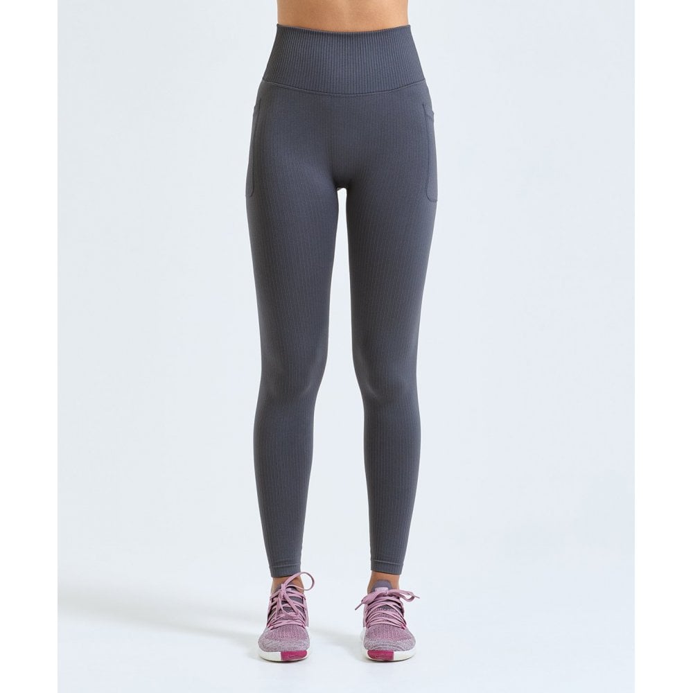 TriDri® Women's Ribbed Seamless 3D Fit Multi-Sport Leggings