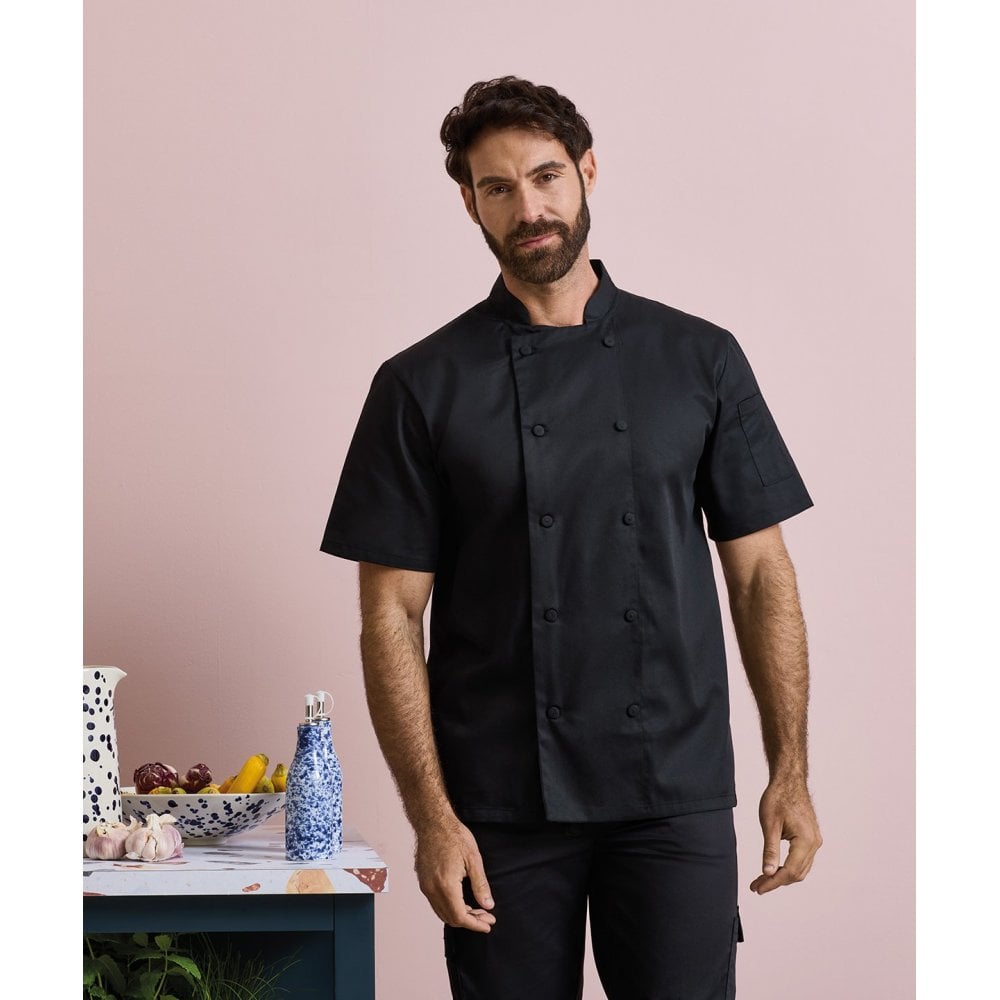 Premier Chefs Coolchecker® Short Sleeve Jacket