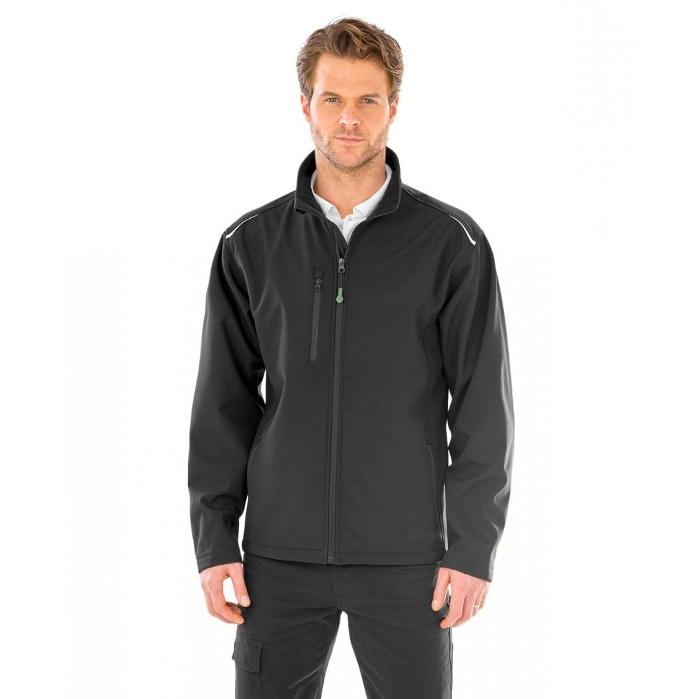 Result Recycled 3-Layer Printable Softshell Jacket