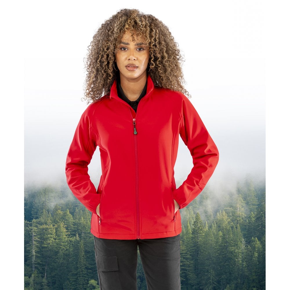 Result Recycled Result Women's Recycled 2-Layer Printable Softshell Jacket