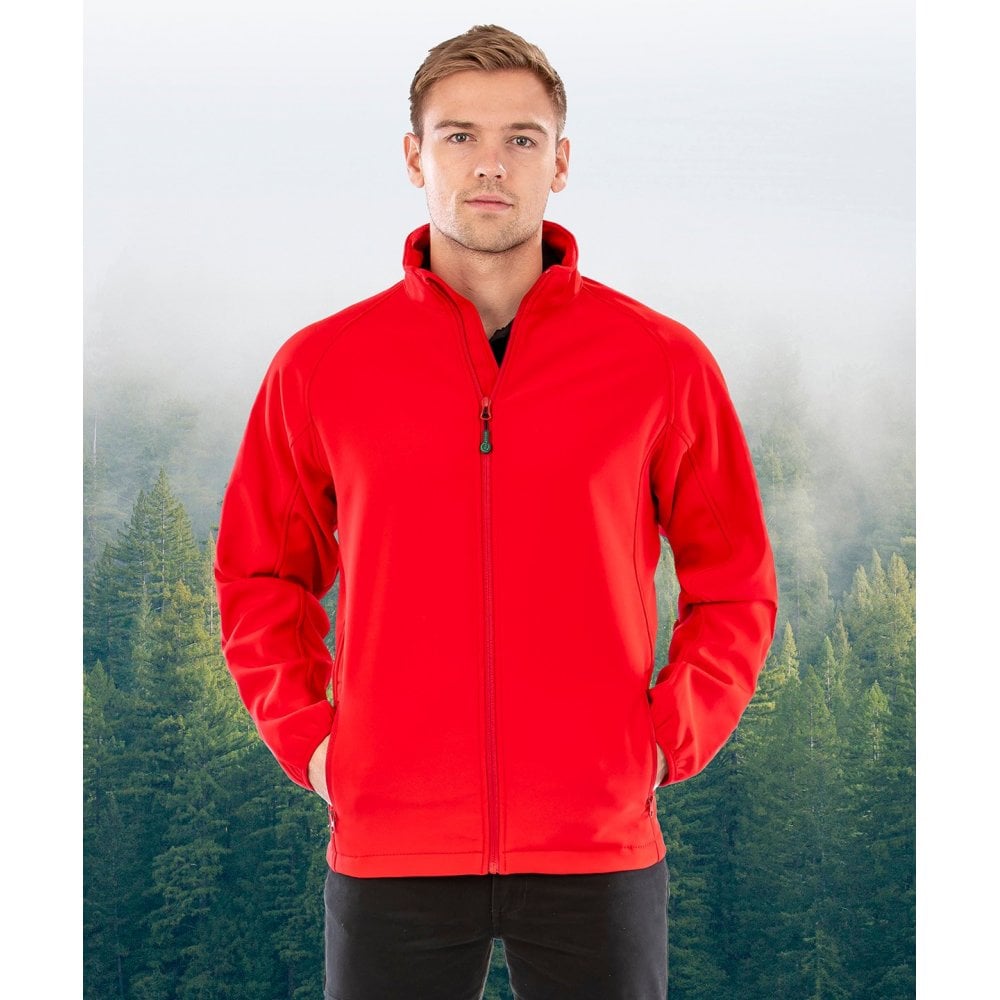 Result Recycled Result Men's Recycled 2-Layer Printable Softshell Jacket