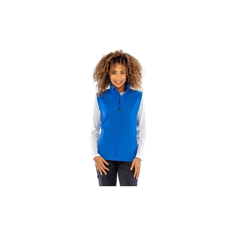 Result Recycled Result Women's Recycled 2-Layer Printable Softshell Bodywarmer