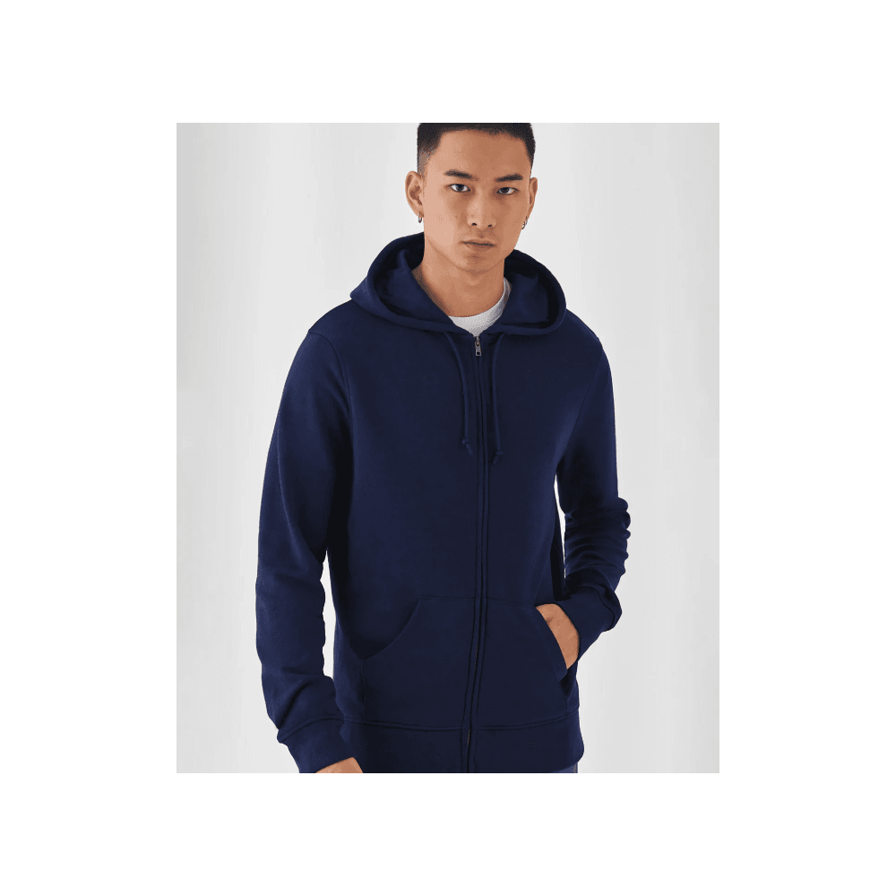 B&C Collection B&C Organic Zipped Hoodie