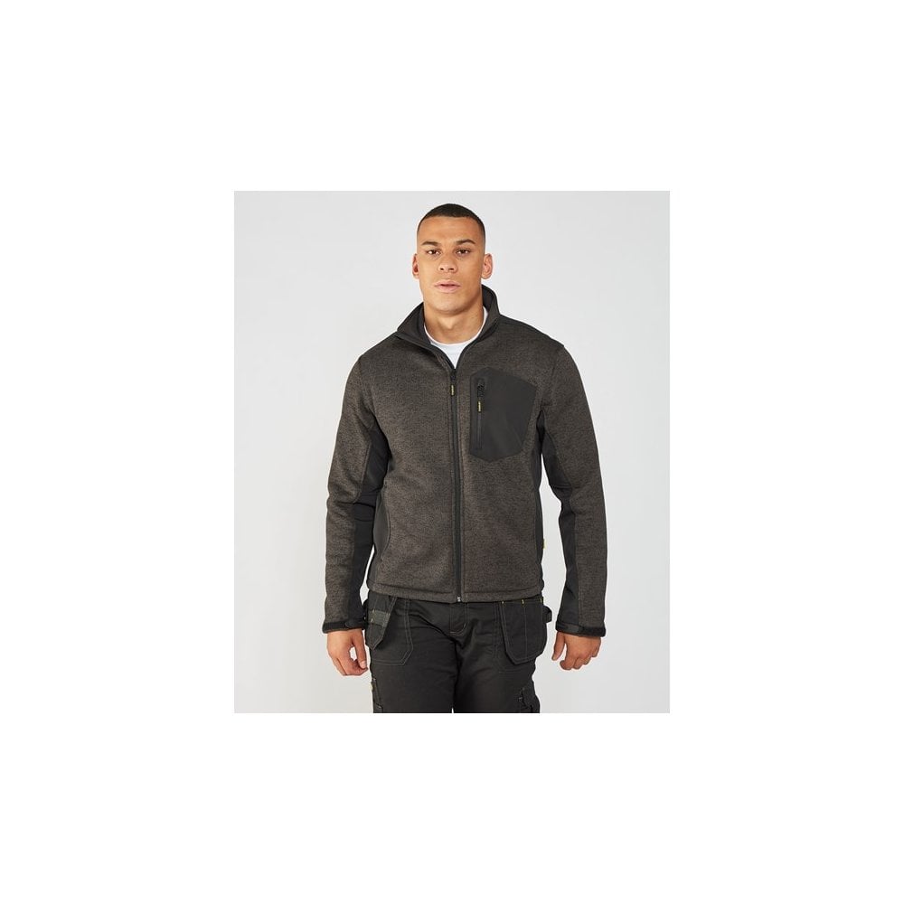 Stanley Workwear Brady Zip-Through Knitted Fleece
