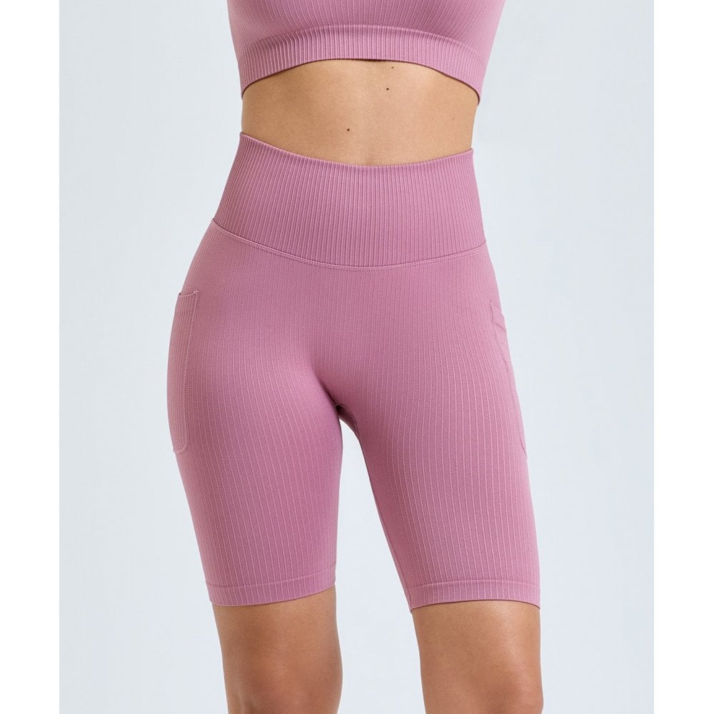 TriDri® Women’s Ribbed Seamless '3D Fit' Cycle Shorts