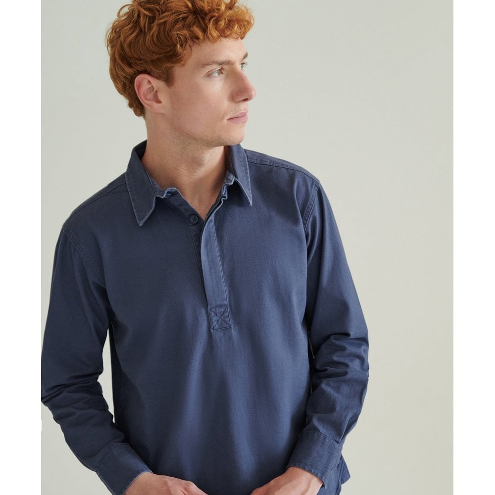 Front Row Pullover Drill Shirt