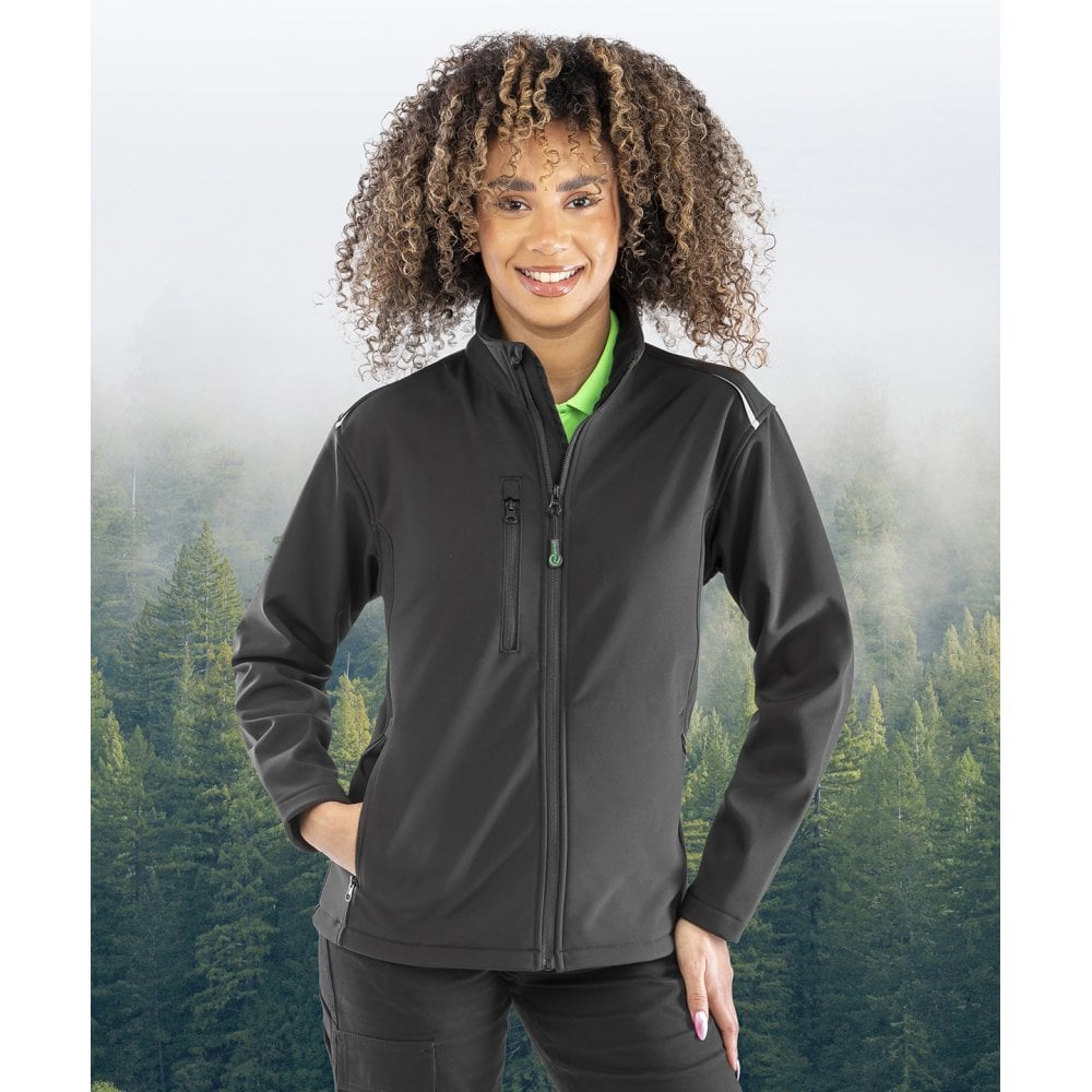 Result Recycled Result Women's Recycled 3-layer Printable Softshell Jacket