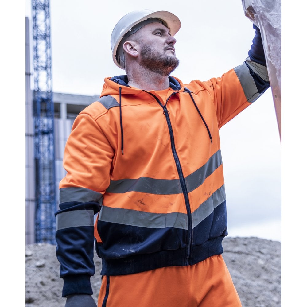 Regatta High Visibility Regatta Pro Hi-Vis Full Zip Hoodie
