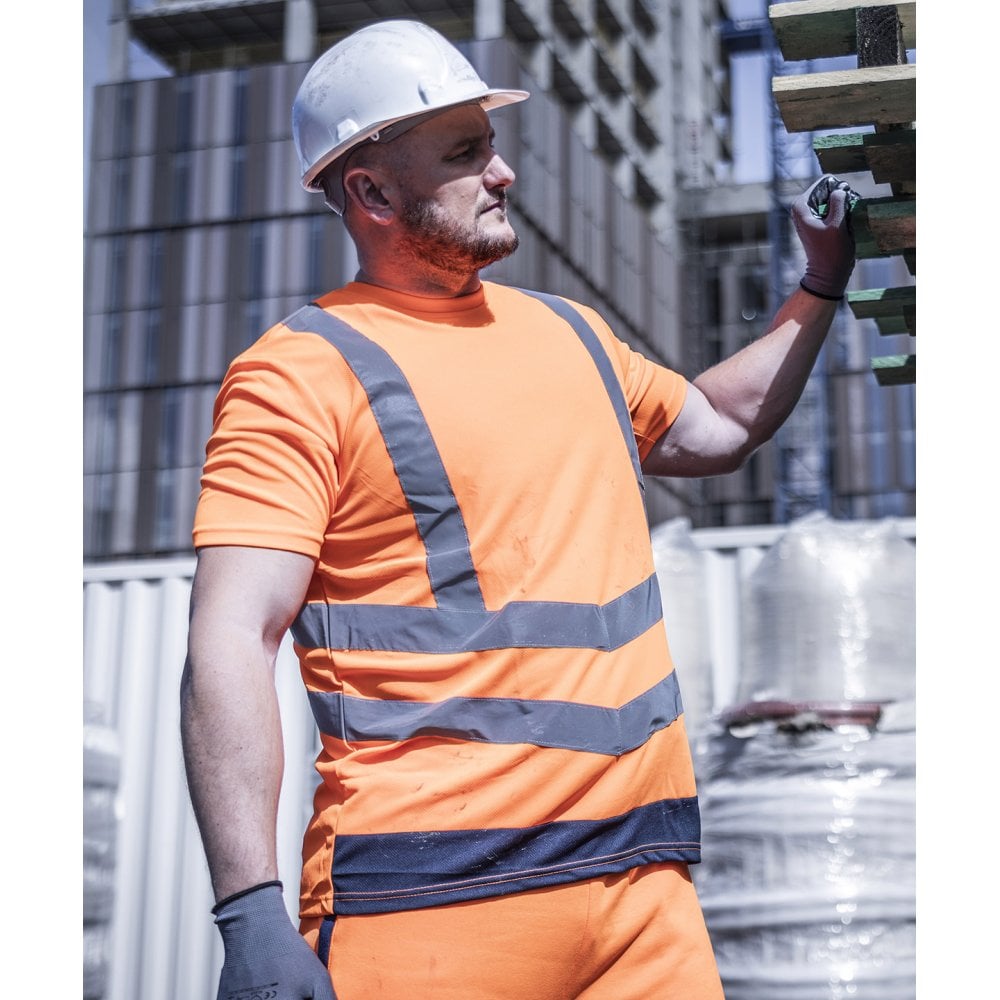 Regatta High Visibility Regatta Pro Hi-Vis Short Sleeve T-Shirt
