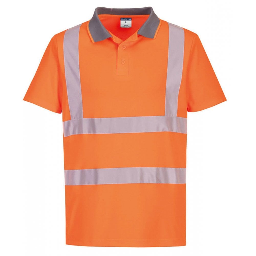 Portwest Eco Hi-vis Short Sleeve Polo (EC10)