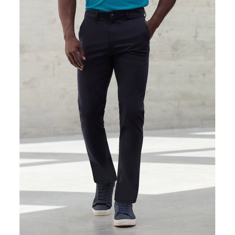Henbury Stretch Chinos with Flex Waistband