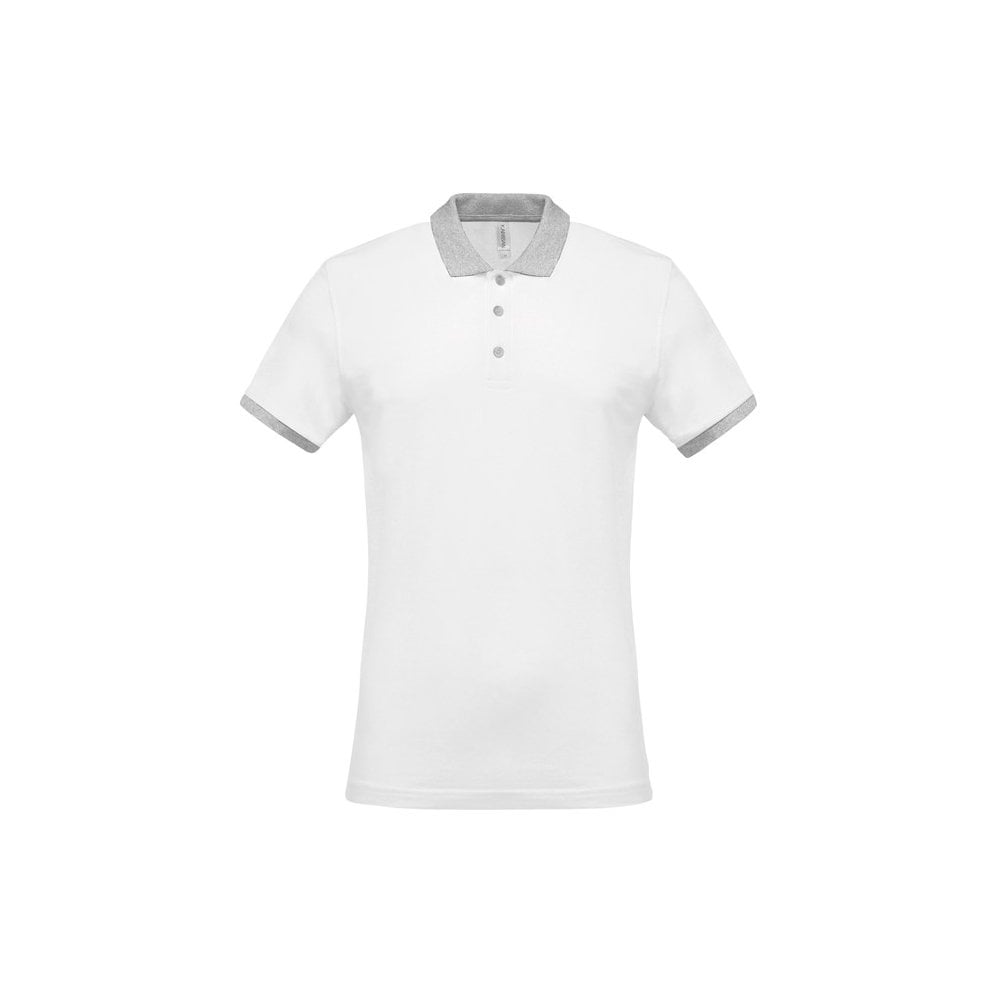 Kariban Two-tone Piqué Polo Shirt