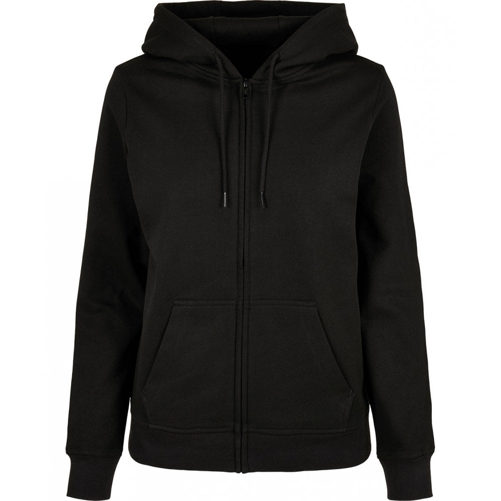 Build Your Brand Basic Build Your Brand Women's Basic Zip Hoodie