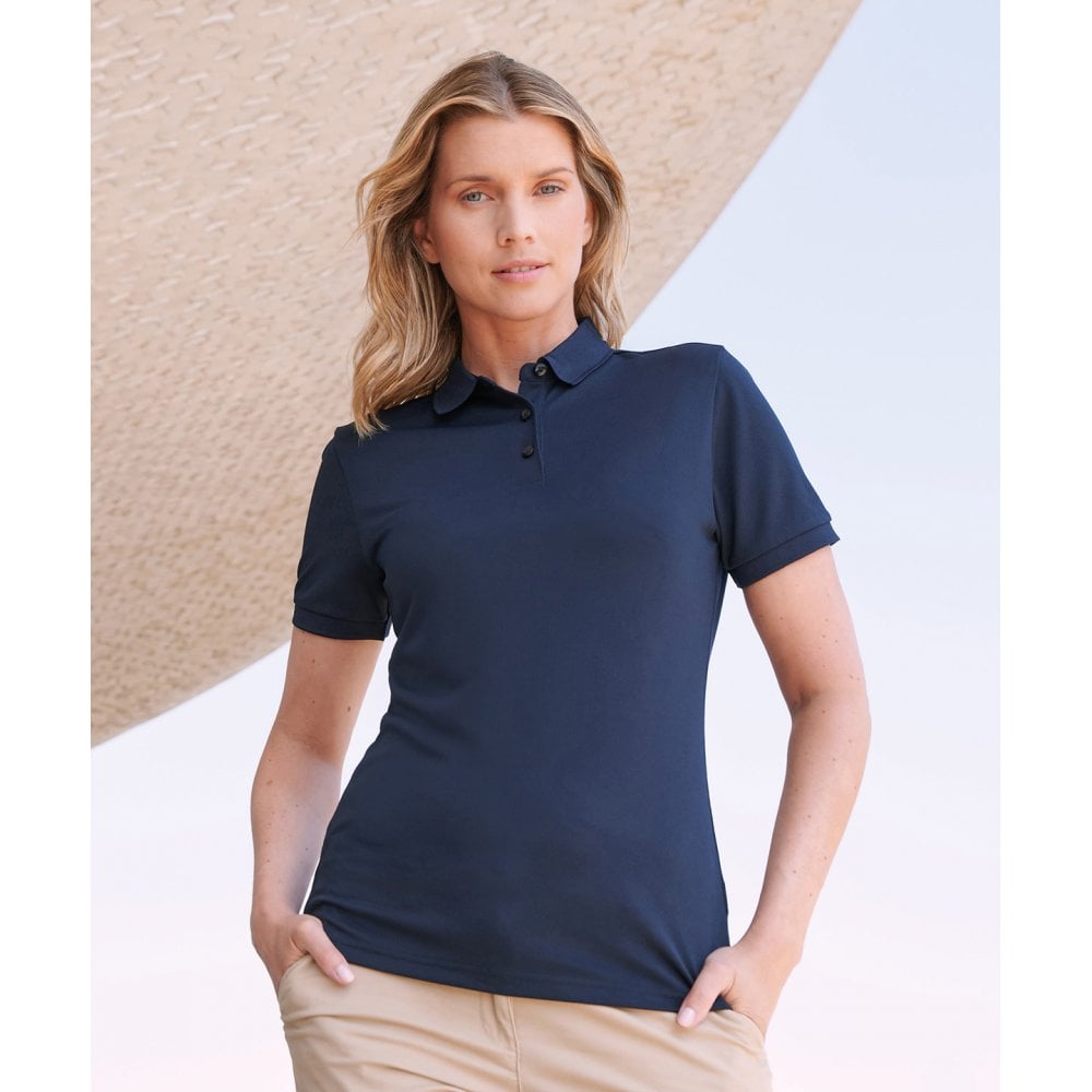Henbury Women's Recycled Polyester Polo Shirt