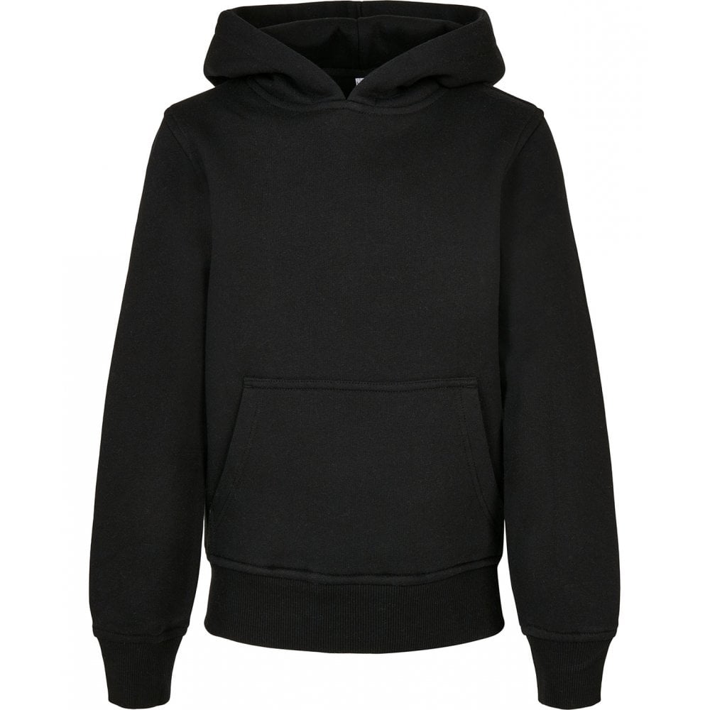 Build Your Brand Organic Kids Basic Hoodie